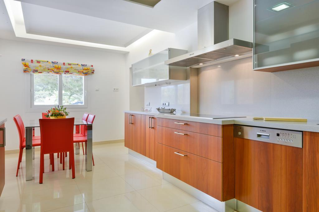 Villa Con Piscina Gigante Sant Francesc de s'Estany Kamer foto