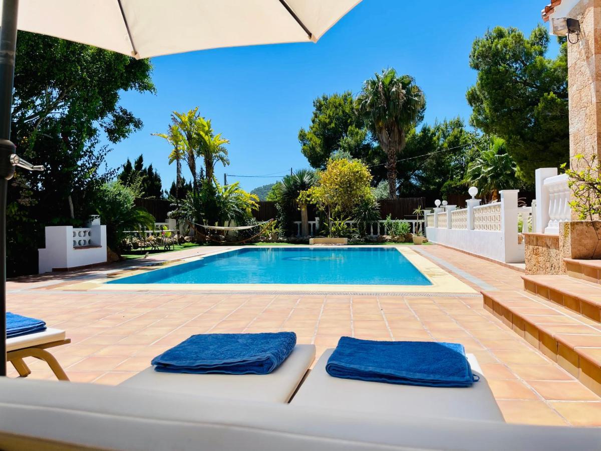 Villa Con Piscina Gigante Sant Francesc de s'Estany Buitenkant foto