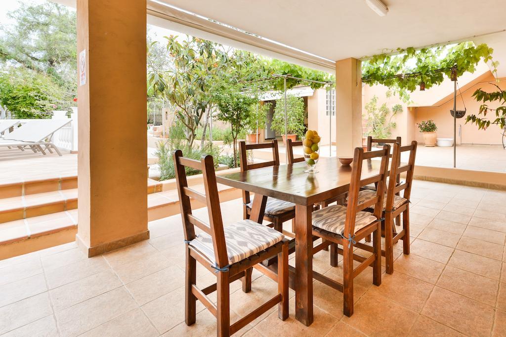 Villa Con Piscina Gigante Sant Francesc de s'Estany Kamer foto